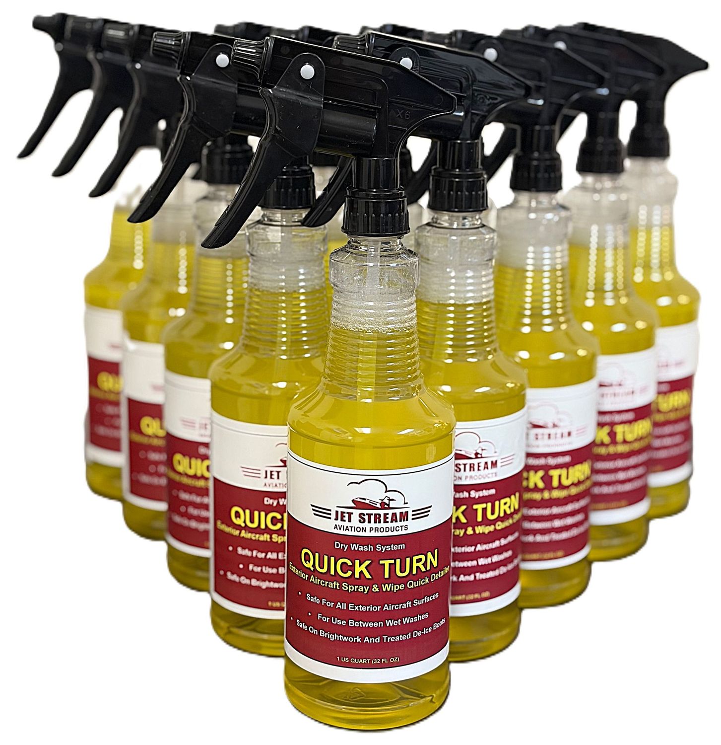 Quick Turn Quick Detailer - Case 12 Quarts - 32 FL OZ Bottles Quick Turn Quick Detailer - Case 12 Quarts - 32 FL OZ Bottles
