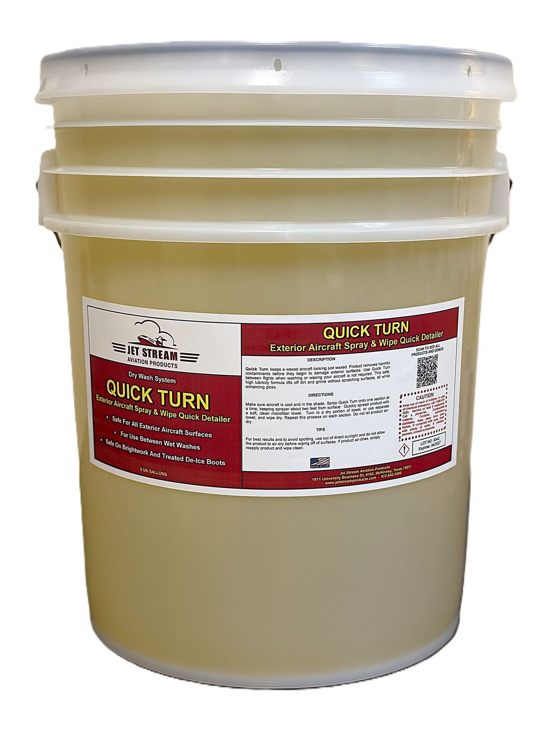 Quick Turn Quick Detailer - 5 Gallon Pail Quick Turn Quick Detailer - 5 Gallon Pail