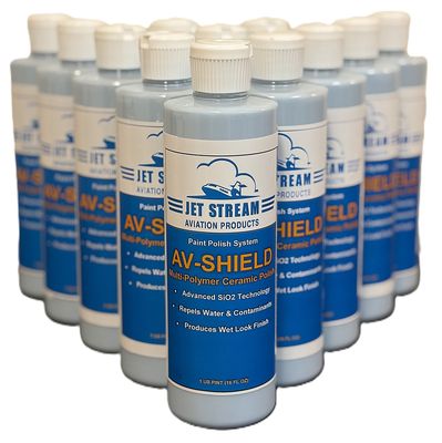 Av-Shield Multi-Polymer Ceramic Polish - Case 12 Pints - 16 FL OZ Bottles