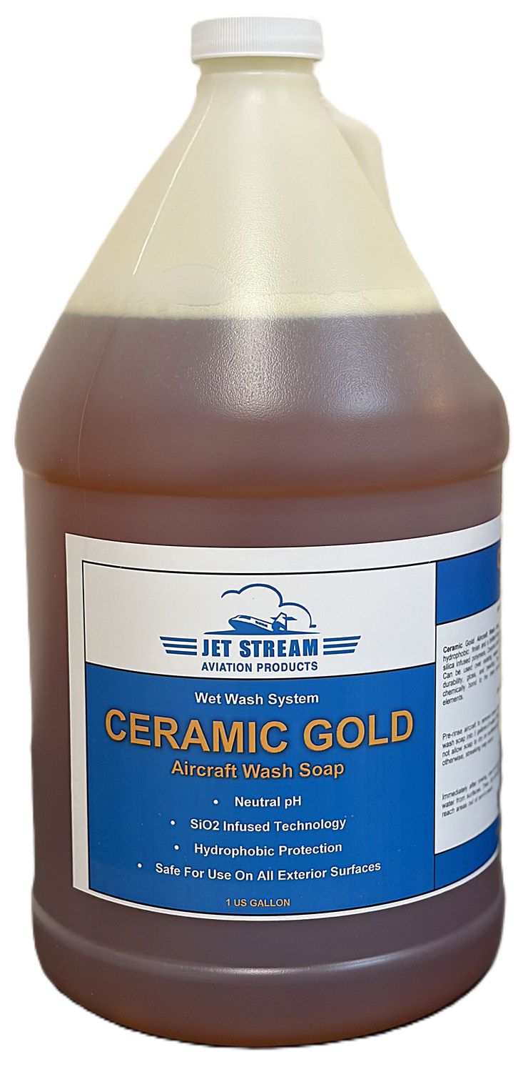 Ceramic Gold Aircraft Wash Soap - 1 Gallon