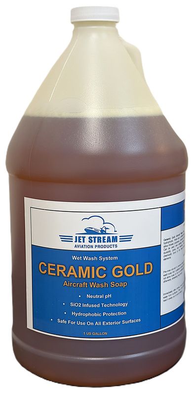 Ceramic Gold Aircraft Wash Soap - 1 Gallon