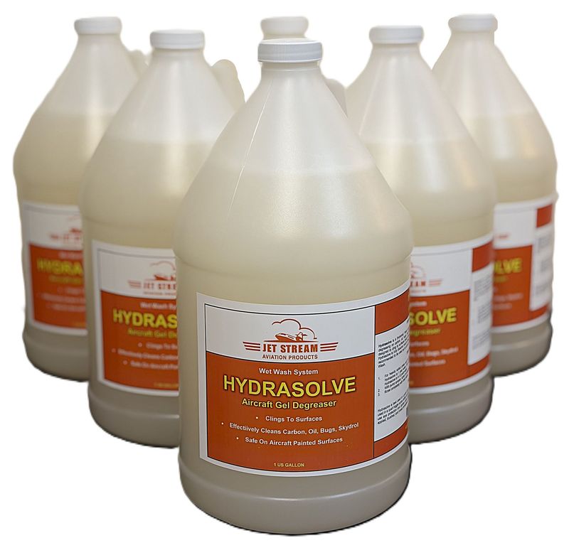 Hydrasolve Aircraft Gel Degreaser - Case 6 Gallons