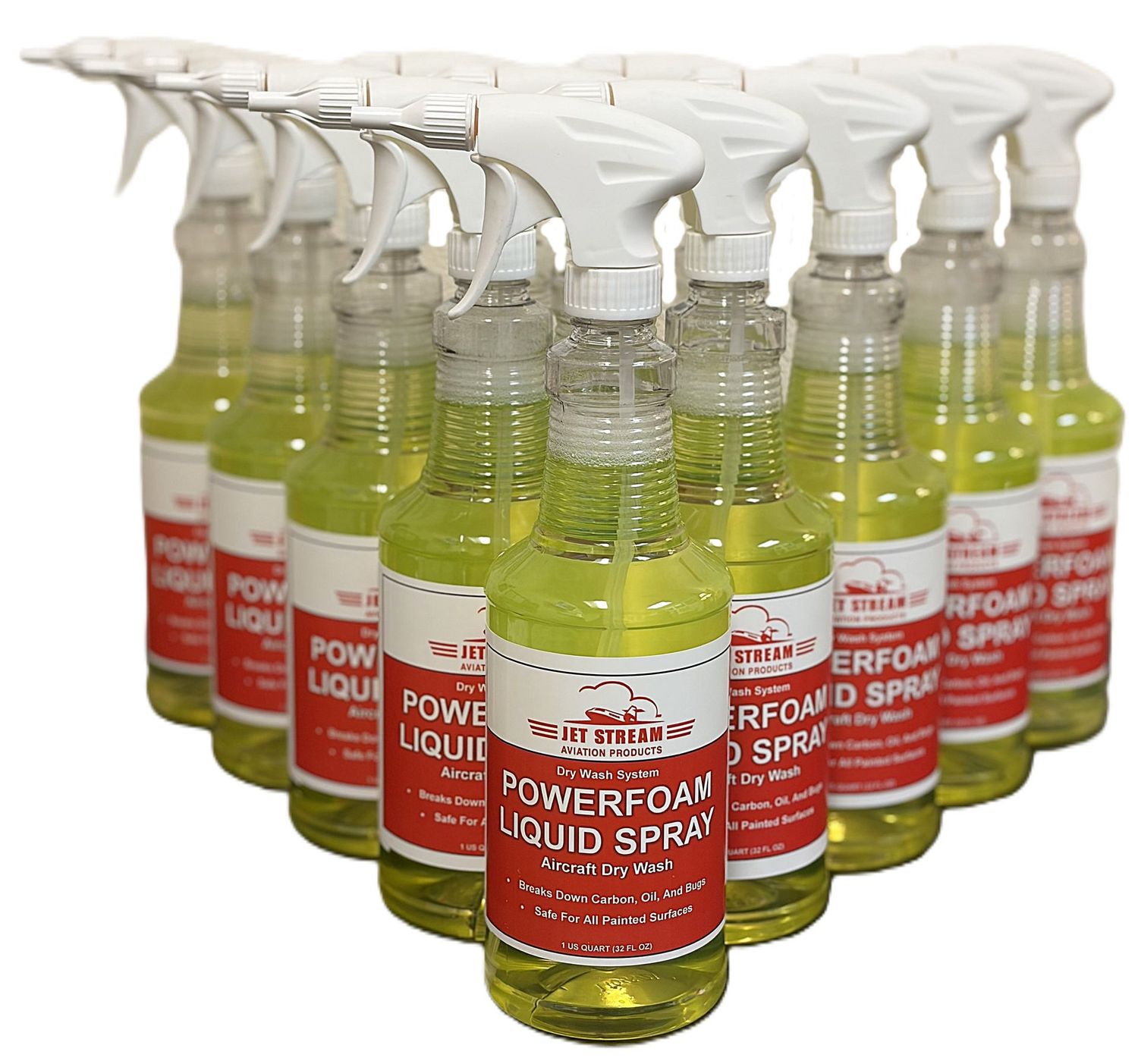 Powerfoam Liquid Spray - Case 12 Quarts - 32 FL OZ Bottles Powerfoam Liquid Spray - Case 12 Quarts - 32 FL OZ Bottles