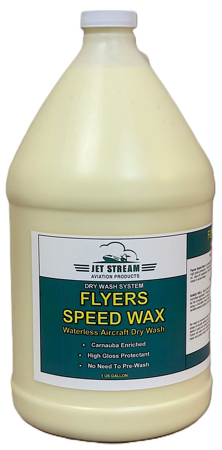 Flyers Speed Wax Waterless Aircraft Dry Wash - 1 Gallon Flyers Speed Wax Waterless Aircraft Dry Wash - 1 Gallon