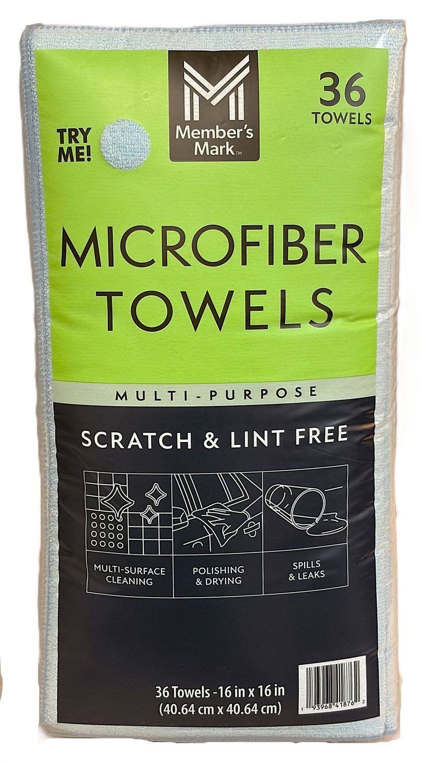 Microfiber Towels - 36 Count