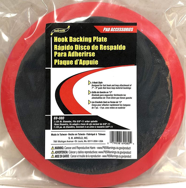 Velcro Backing Plate