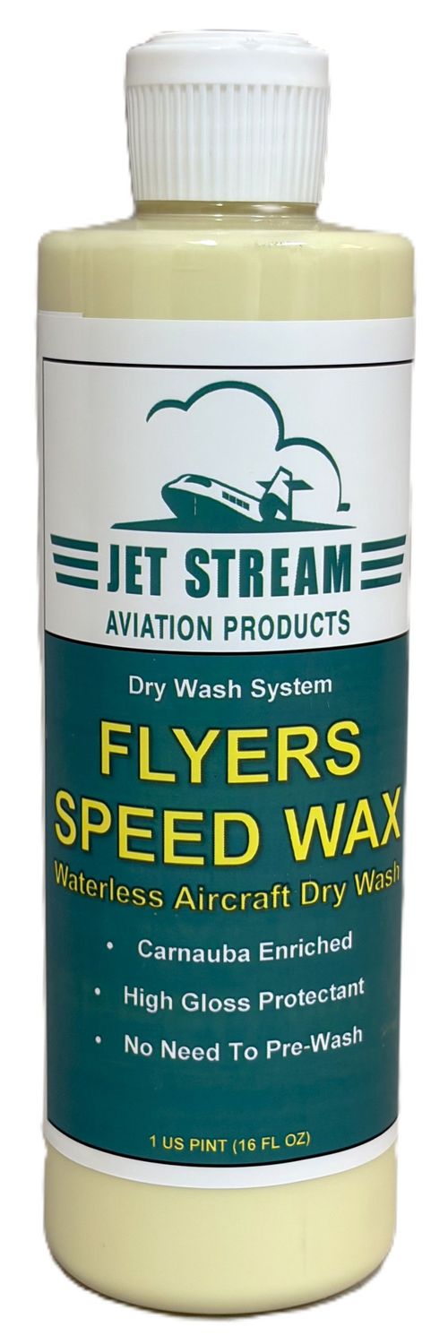 Flyers Speed Wax Waterless Aircraft Dry Wash - 1 US PINT (16 FL OZ)