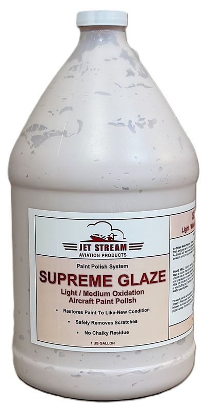Supreme Glaze Light / Medium Oxidation Aircraft Paint Polish - 1 Gallon