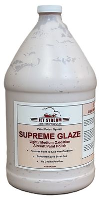 Supreme Glaze Light / Medium Oxidation Aircraft Paint Polish - 1 Gallon