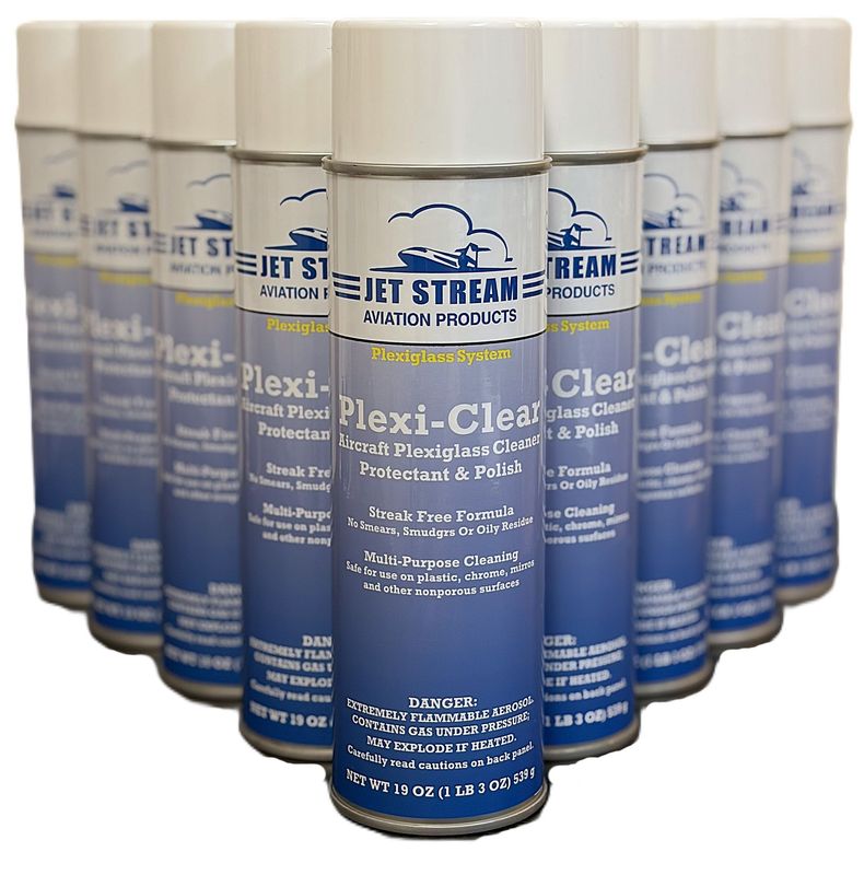 Plexi-Clear Aerosol - Case 12 - 19 OZ Cans