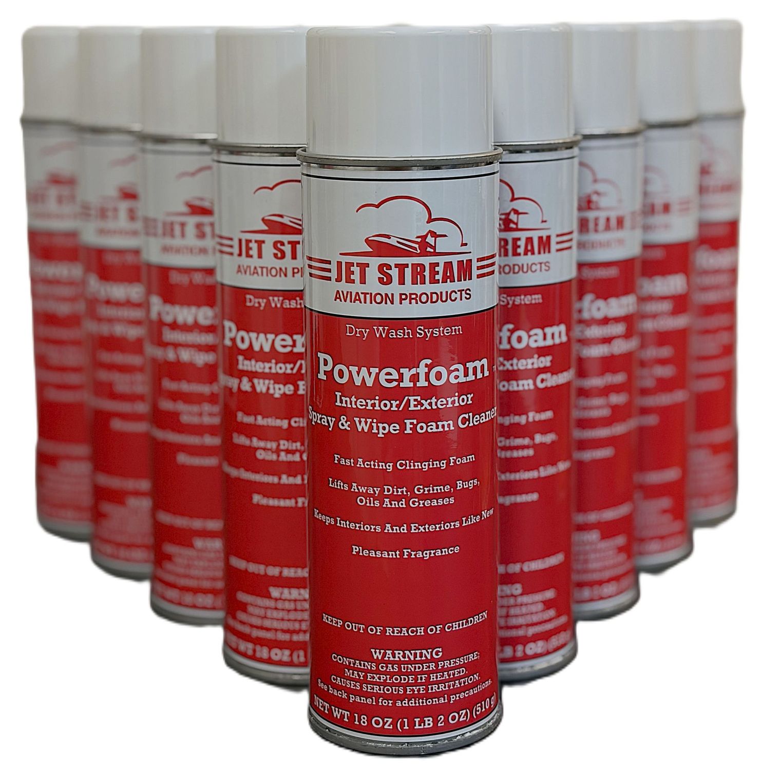 Powerfoam Aerosol Case 12 - 19oz Cans