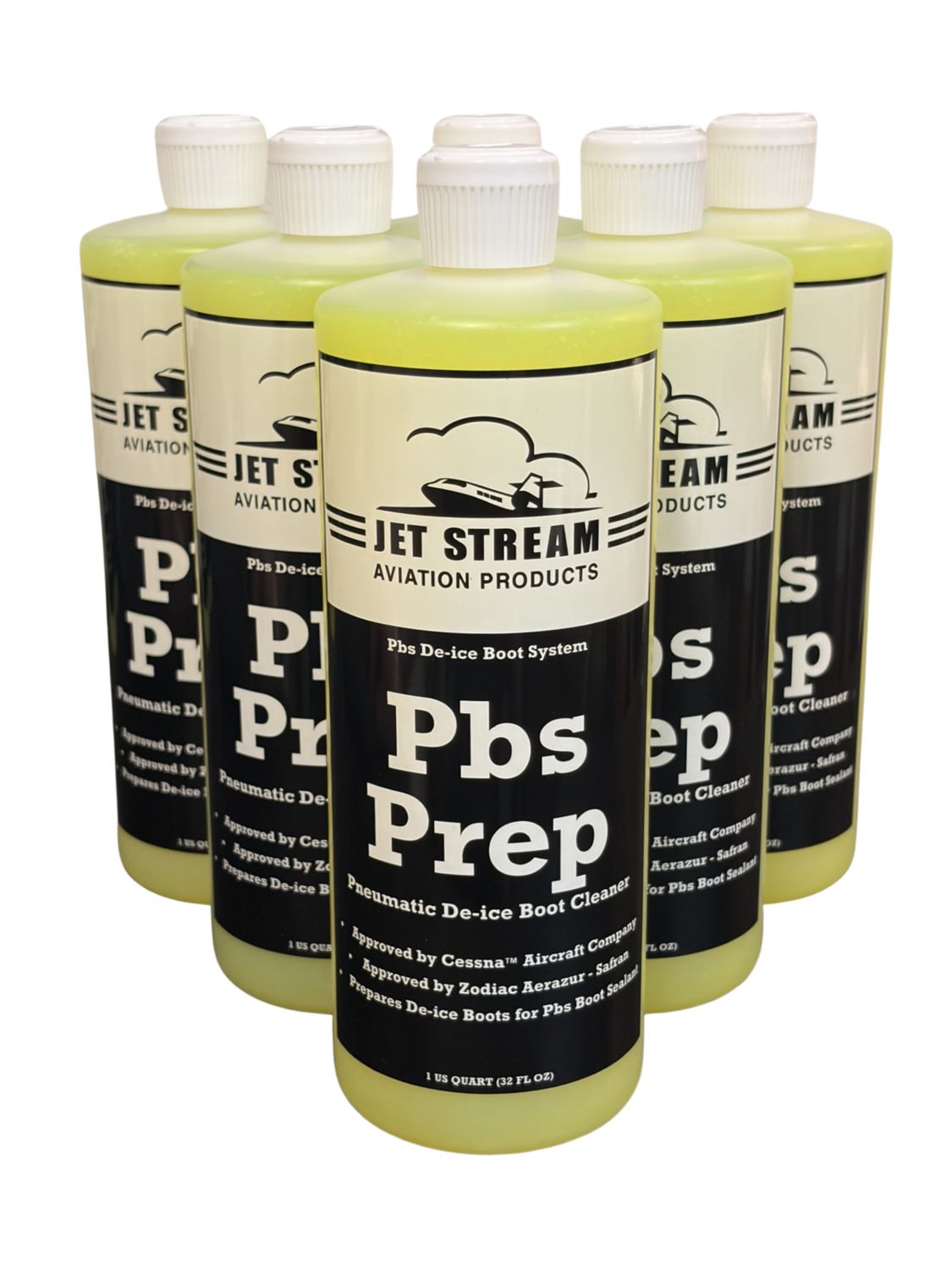 Pbs Prep - Case 6 Quarts - 32 FL OZ Bottles