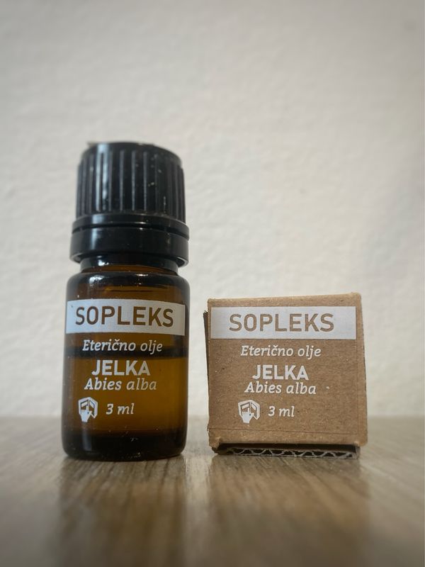 Eterično olje Sopleks - vonj slovenske jelke