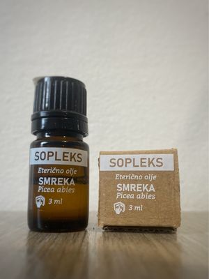 Eterično olje Sopleks - vonj slovenske smreke