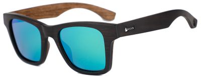 WOODSI Supreme Flex Thalassa wooden glasses - WS315-A-Ebony Green REVO