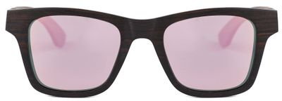 WOODSI Supreme Flex Thalassa wooden glasses - WS315-A-Ebony Orange REVO