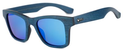 WOODSI Supreme Flex Thalassa wooden glasses - WS315-A-Blue maple Blue REVO