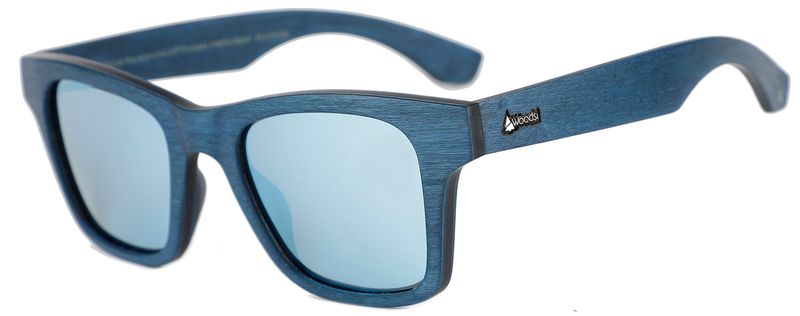 WOODSI Supreme Flex Thalassa wooden glasses WS315-A-Blue maple Ice blue REVO