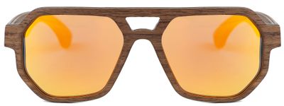 WOODSI Supreme Flex Thalassa wooden glasses WS104-A-Walnut Orange Revo