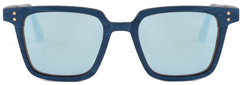 WOODSI Supreme Flex Thalassa wooden glasses WP414-A-Blue maple Blue REVO