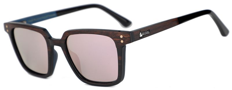 WOODSI Supreme Flex Thalassa wooden glasses WP414-A-Pink REVO
