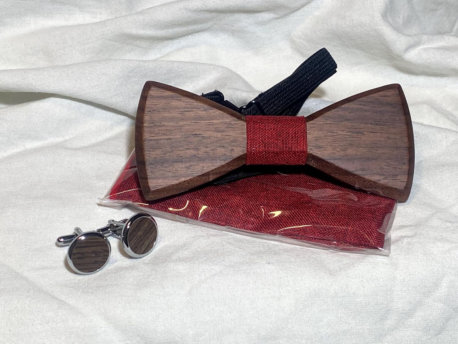 Lesen metuljček WOODSI v setu_a / rdeča