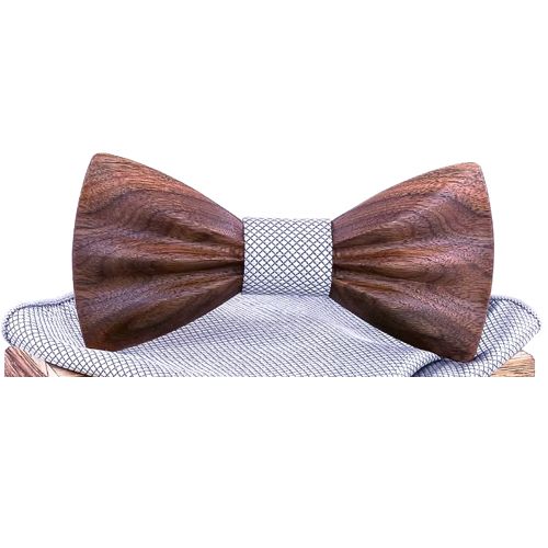 Lesen metuljček WOODSI v setu / srebrna