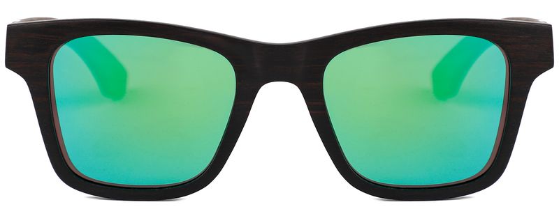 WOODSI Supreme Flex Thalassa wooden glasses - WS315-A-Ebony Green REVO