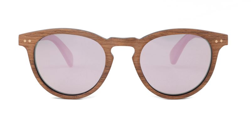 lesena očala WOODSI Supreme Flex Thalassa WS004-A06-01 Pink Revo
