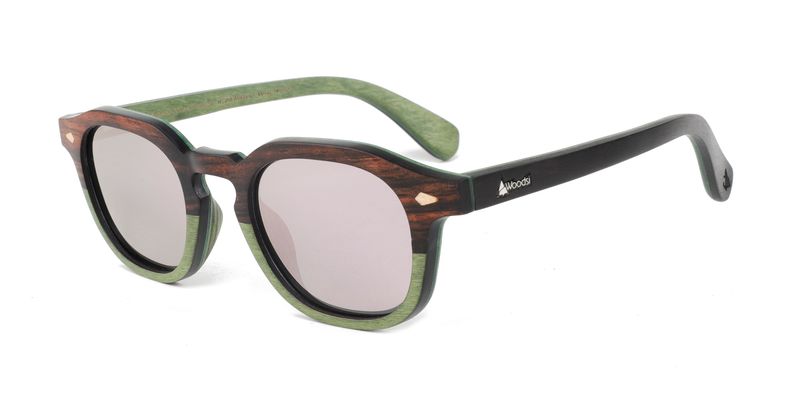 lesena očala WOODSI Supreme Flex Thalassa WS208-A0939-01 Pink Revo lesena očala WOODSI Supreme Flex Thalassa WS208-A0939-01 Pink Revo