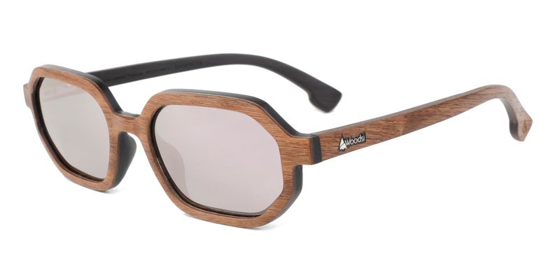 lesena očala WOODSI Supreme Flex Thalassa WS221-A06-01 Pink Revo lesena očala WOODSI Supreme Flex Thalassa WS221-A06-01 Pink Revo