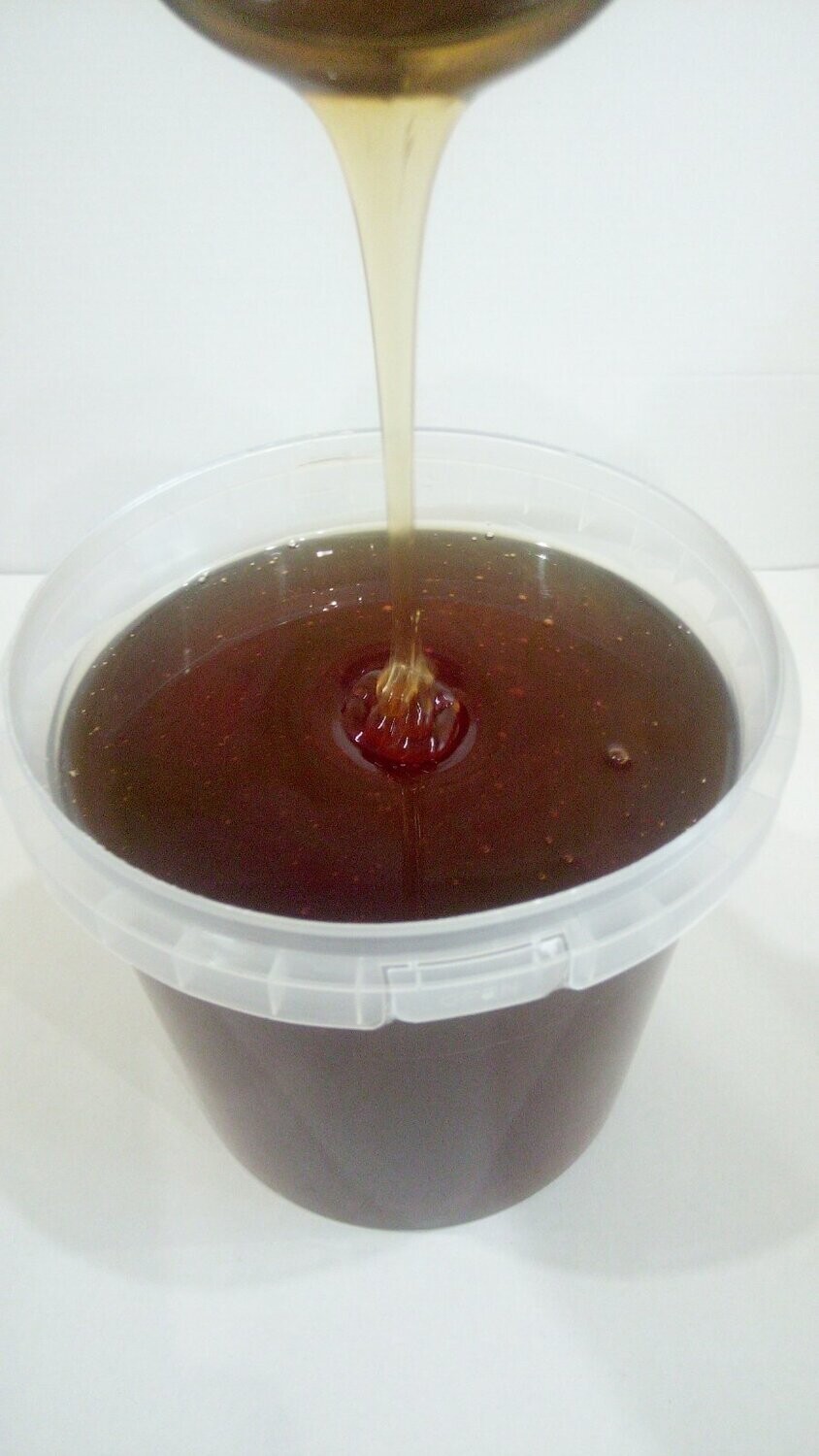 Мёд гречишный в литровой ёмкости