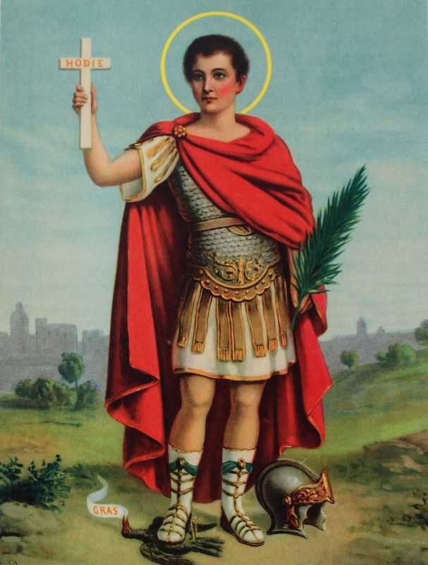 Saint Expedite Lamp Service