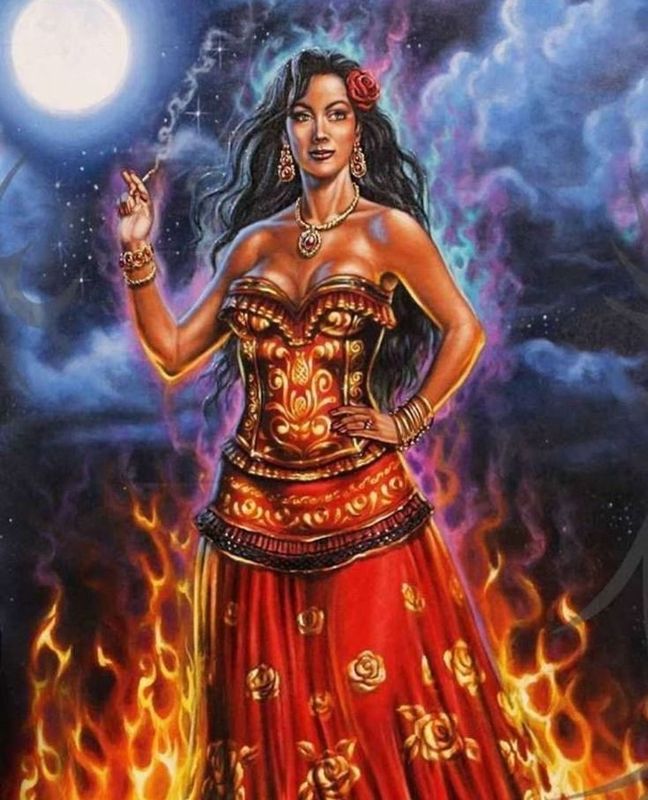 Pomba Gira Glamour magic ritual