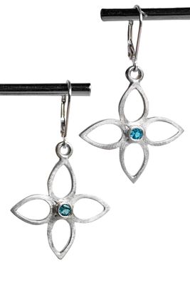 Waterdrop Flower Earrings