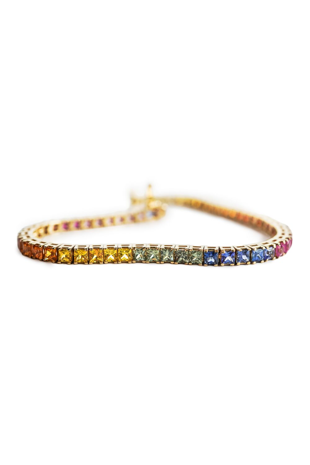 Sapphire Rainbow Bracelet