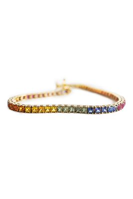 Sapphire Rainbow Bracelet