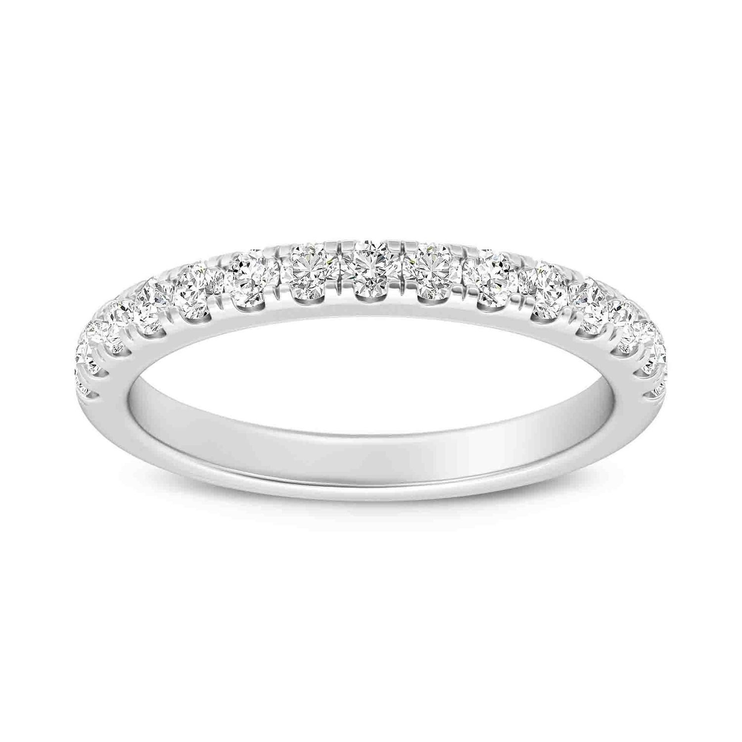 Part-Way Diamond Shared Prong 0.43 cttw