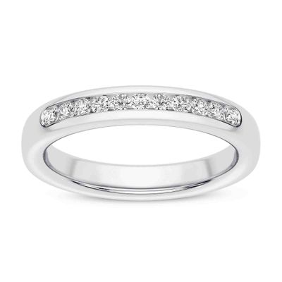 Eleven Stone Diamond Channel Set Band 0.25 cttw