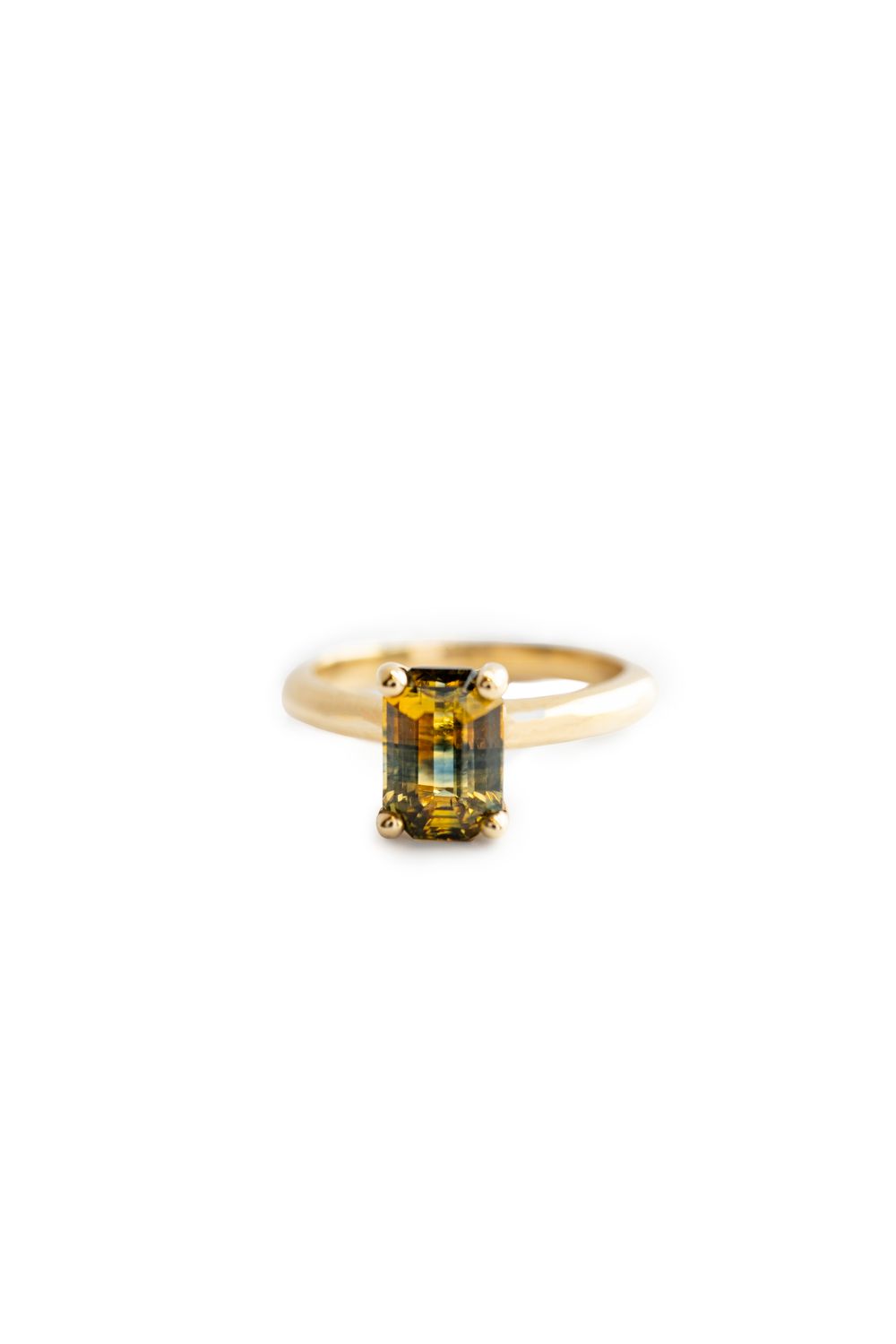 Bi-Color Sapphire Ring