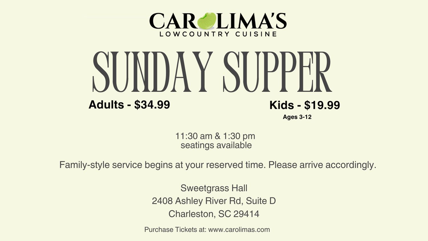 Sunday Supper