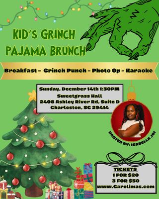 Kid's Grinch Pajama Brunch