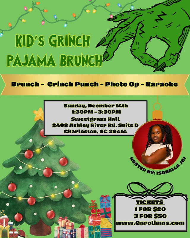 Kid's Grinch Pajama Brunch