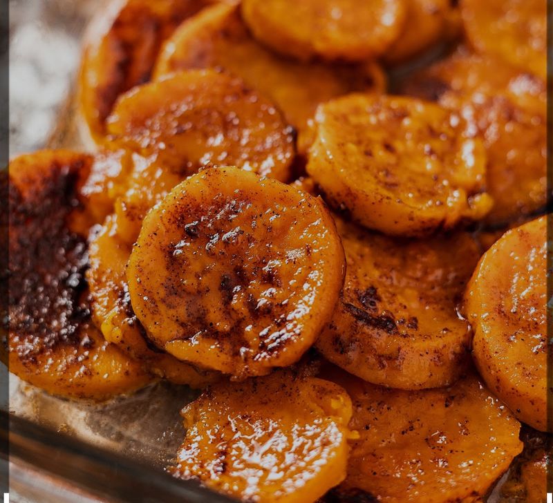 Honey Drizzled Candied Yams Honey Drizzled Candied Yams