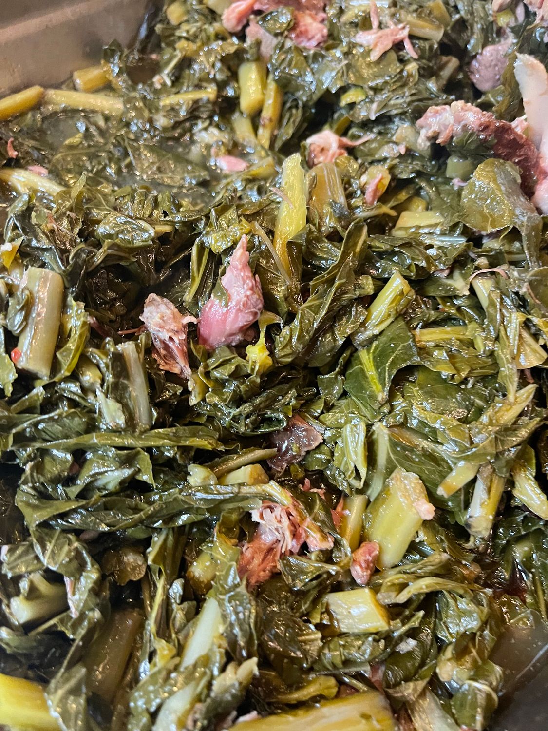 Braised Collard Greens Braised Collard Greens
