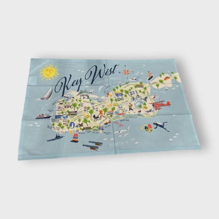 Key West Tea Towel