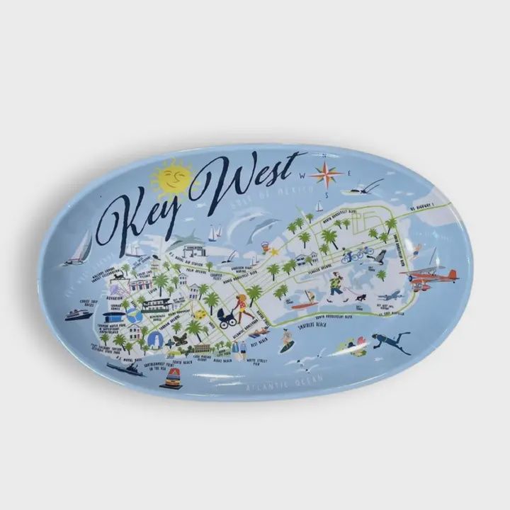 Key West tidbit mini trays