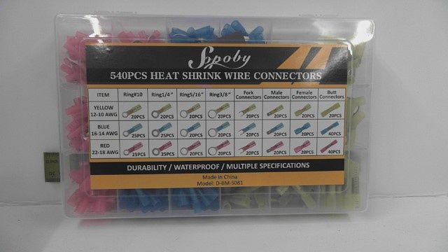 Heat Shrink to Crimp Connectors - Kit