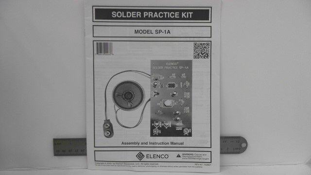 Solder Practice Kit - No Iron