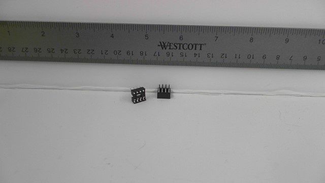 Socket - 8 Pin DIP - PC Mount
